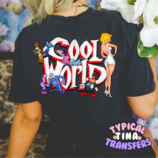 Cool W | DTF Screen Print | POD