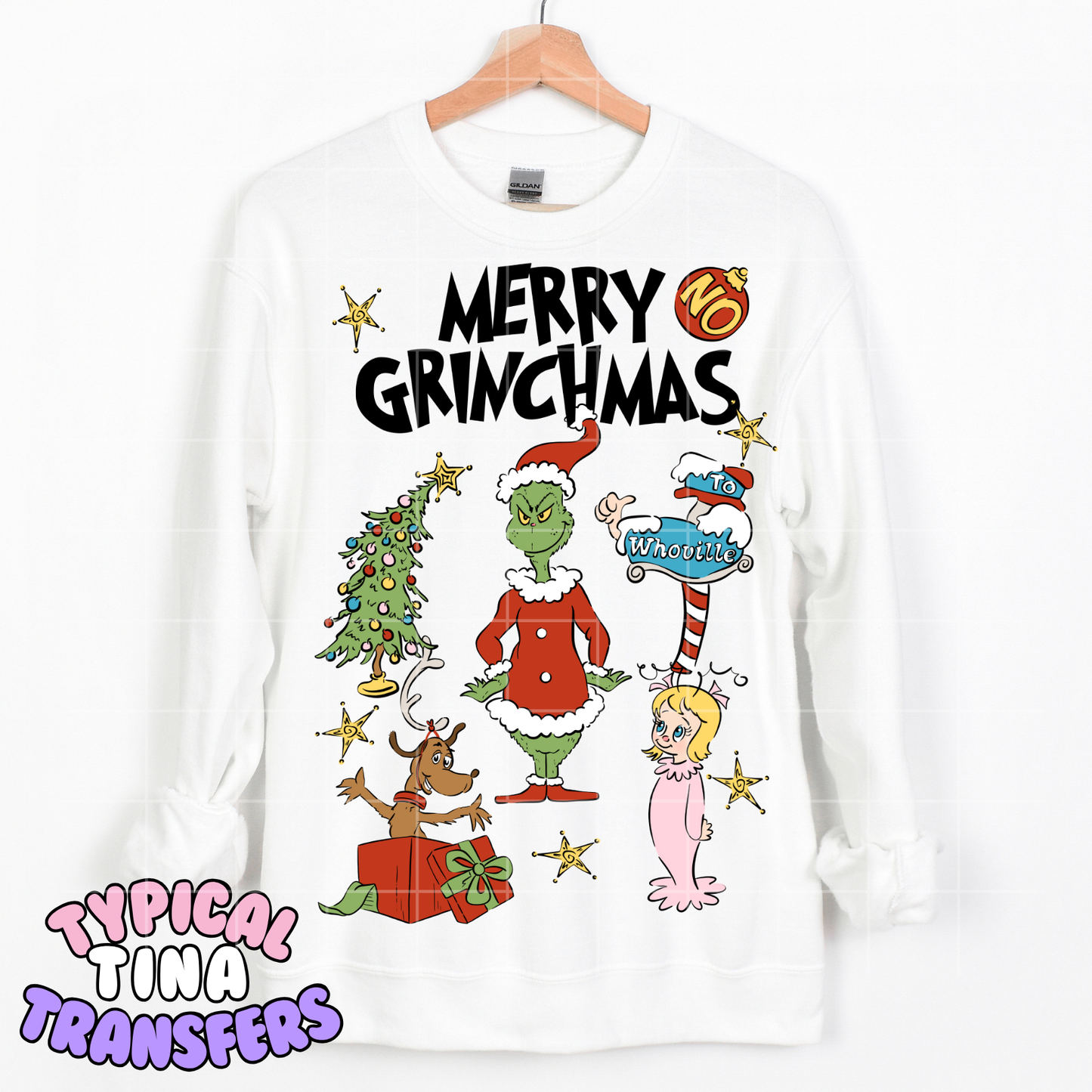 Merry Gr!nchmas (no) | DTF Transfer | POD