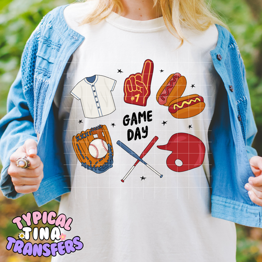 Game Day | DTF Screen Print | POD