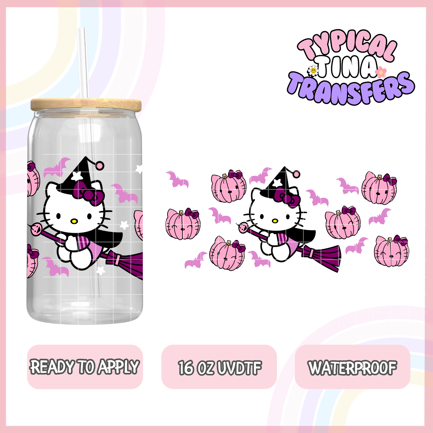 UVDTF #578 | 16oz UVDTF Wrap | POD