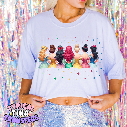 Princesses Stand together | DTF Screen Print | POD