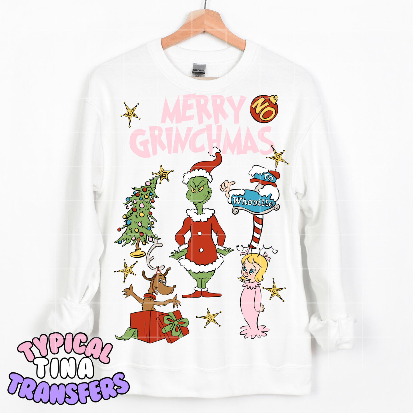 Merry Gr!nchmas (no) | DTF Transfer | POD