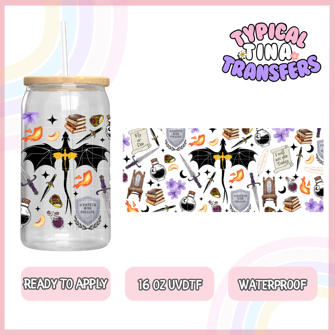 UVDTF #5889 | 16oz UVDTF Wrap | POD