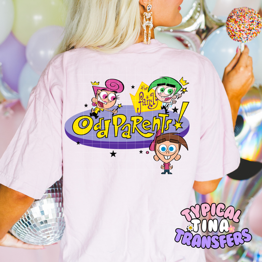 Odd Parentals | DTF Screen Print | POD