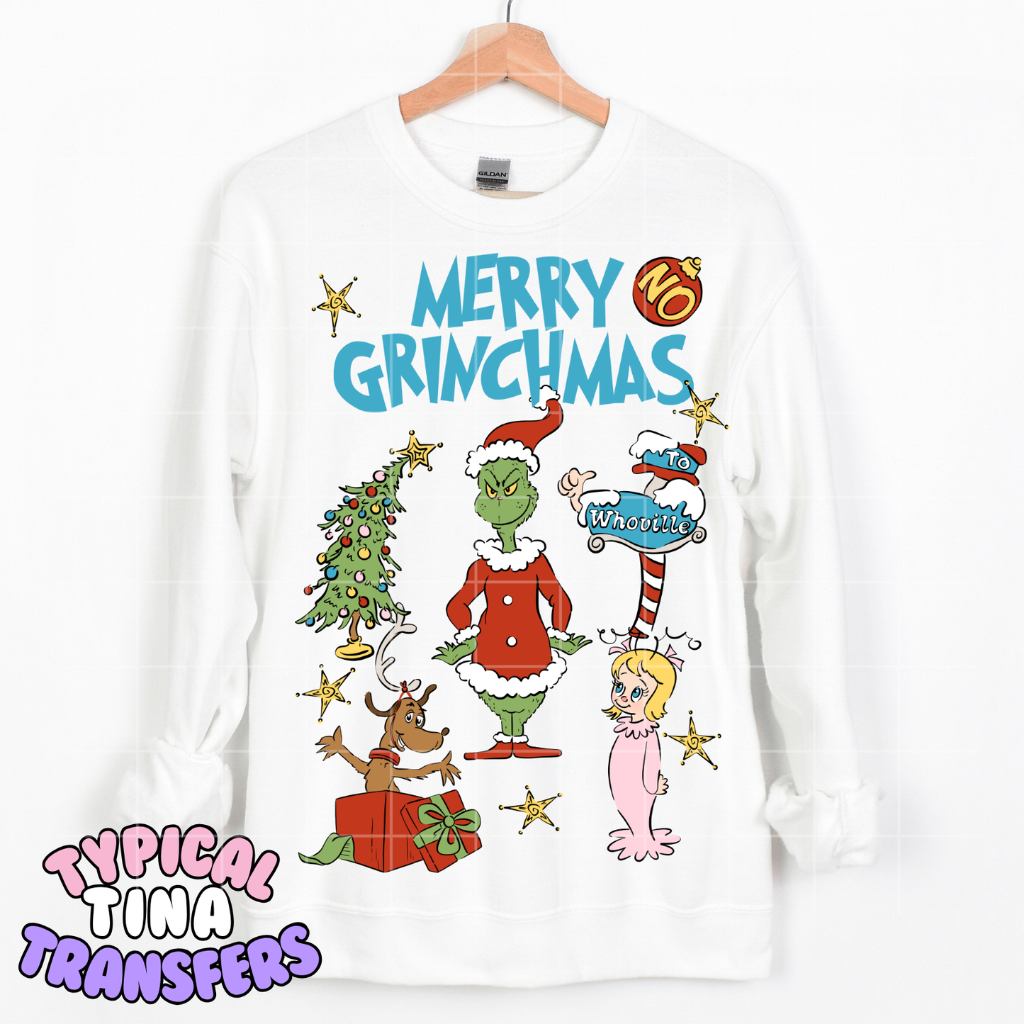 Merry Gr!nchmas (no) | DTF Transfer | POD