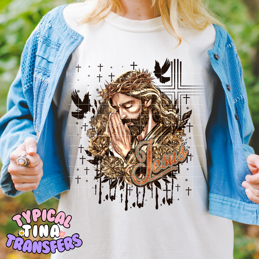 Jesus | DTF Screen Print | POD