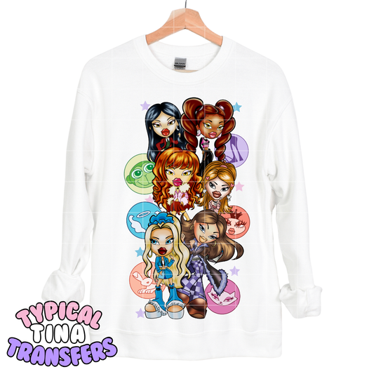 Sassy Dolls | DTF Transfers | POD