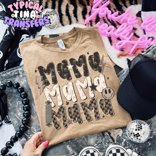 Mama brown neutrals | DTF Transfer | POD