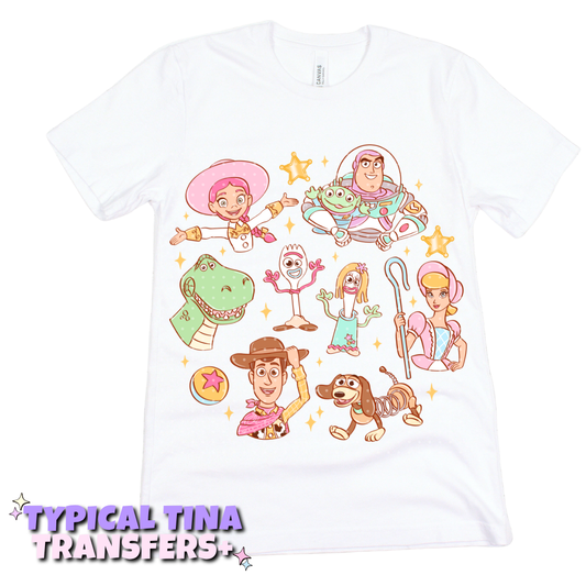 Toys group - the gang | DTF Transfers | POD