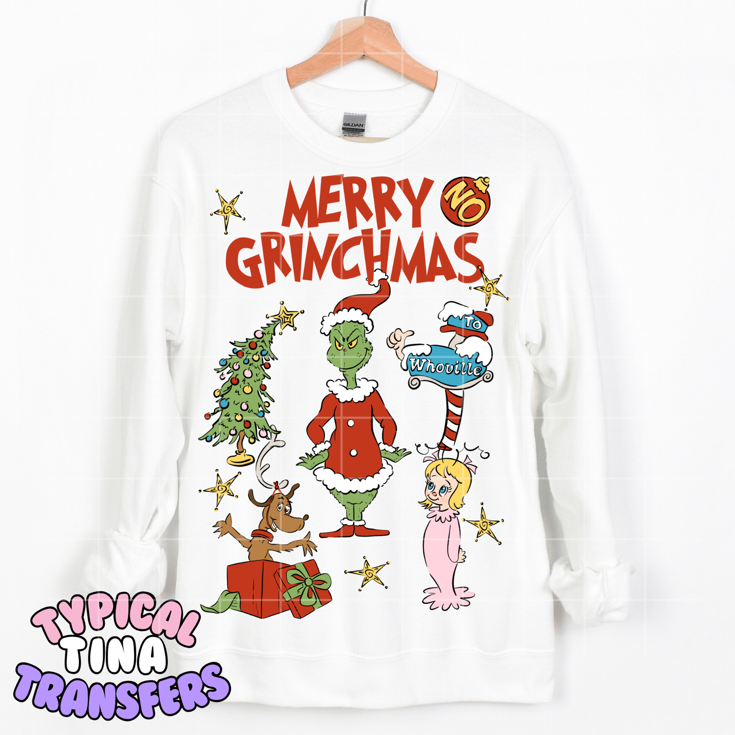 Merry Gr!nchmas (no) | DTF Transfer | POD