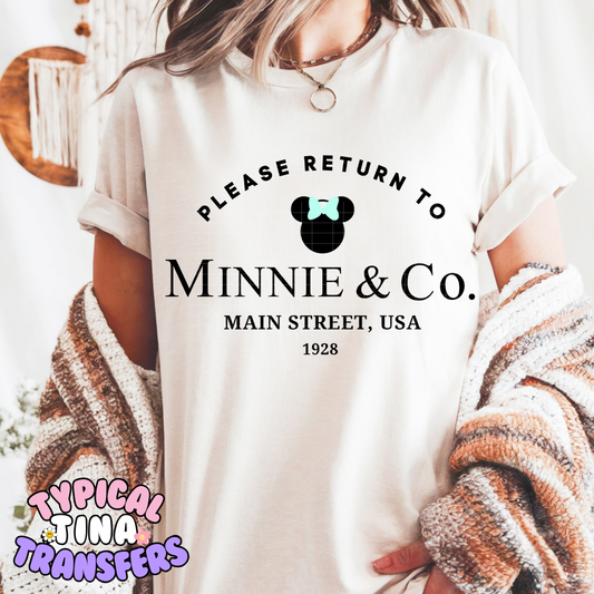 Return to Minnie | DTF Screen Print | POD