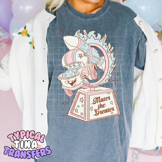 M the Greater (pastel) | DTF Screen Print | POD