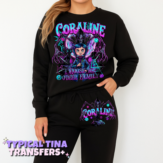 Cora - I choose the other family | DTF Transfers | POD