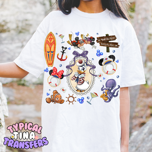 Magical Cruise | DTF Transfer | POD - choose design