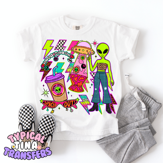 Stay Weird | DTF Transfer | POD