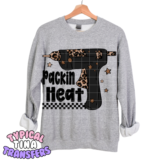 Packing Heat - glue gun | DTF Transfers | POD