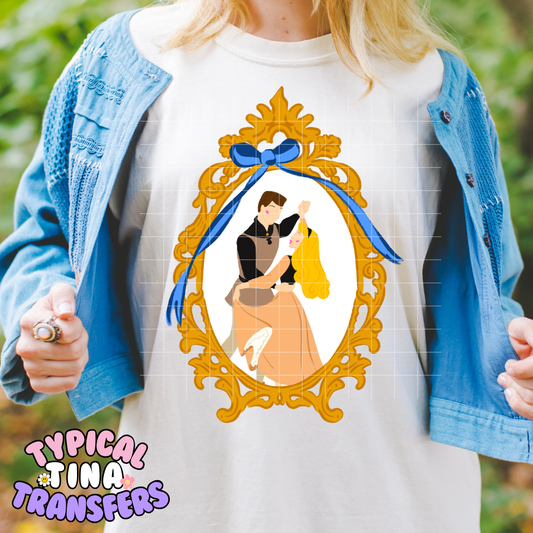 Mirror Sleeping (bright) | DTF Screen Print | POD