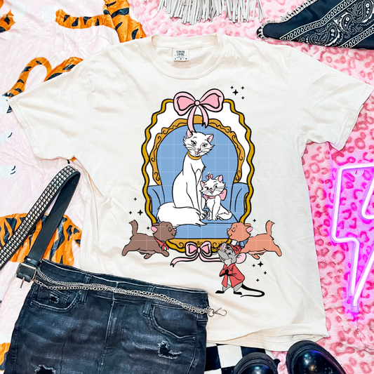 Cats in Frame | DTF Transfer | POD