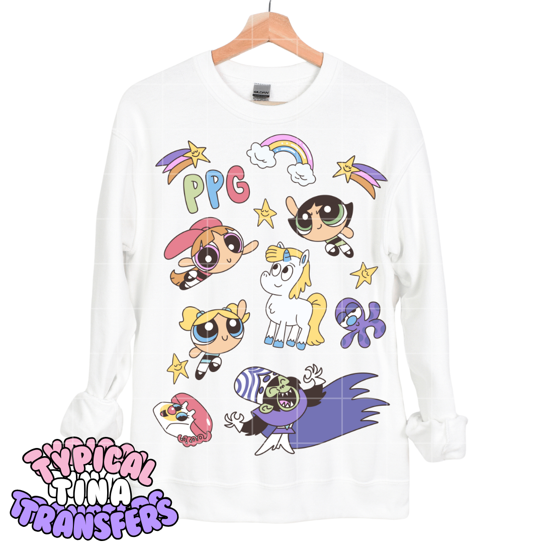 PPG opt #5 group | DTF Transfers | POD