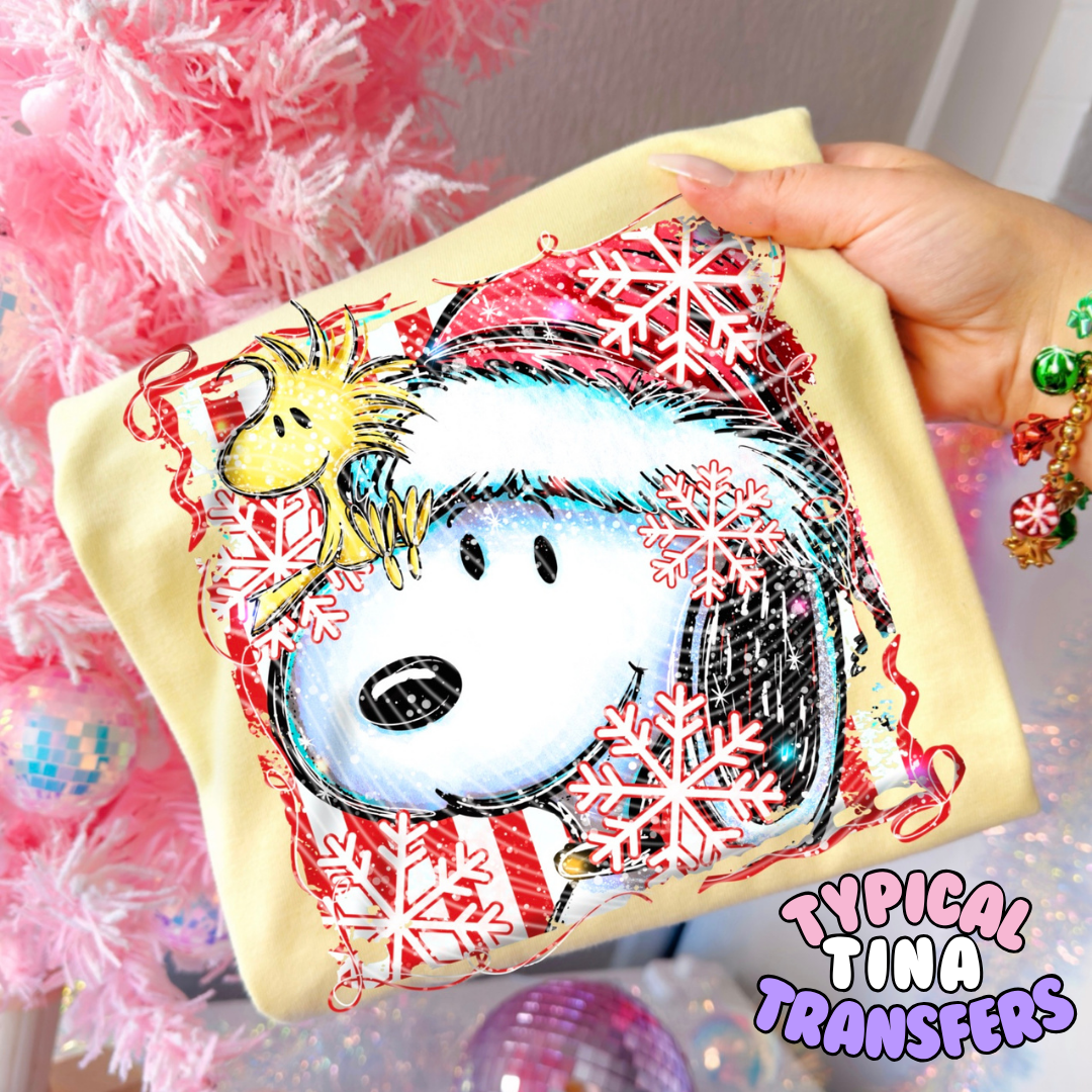 Xmas Snoop Selfie | DTF Transfers | POD