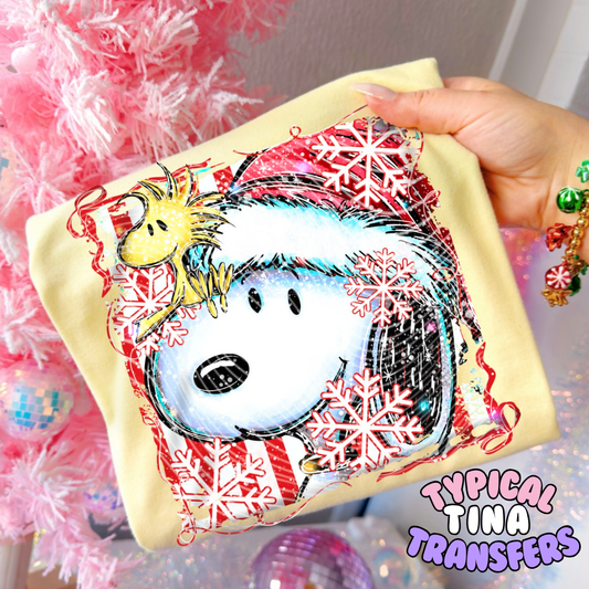 Xmas Snoop Selfie | DTF Transfers | POD