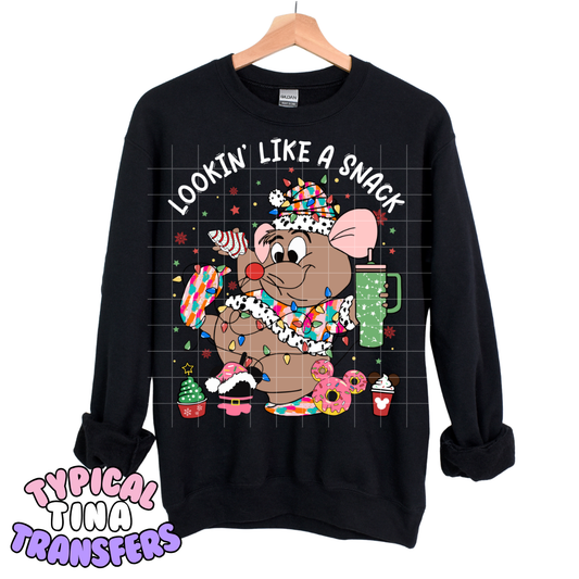 Lookin like a snack - Gus Christmas lights | DTF Transfers | POD