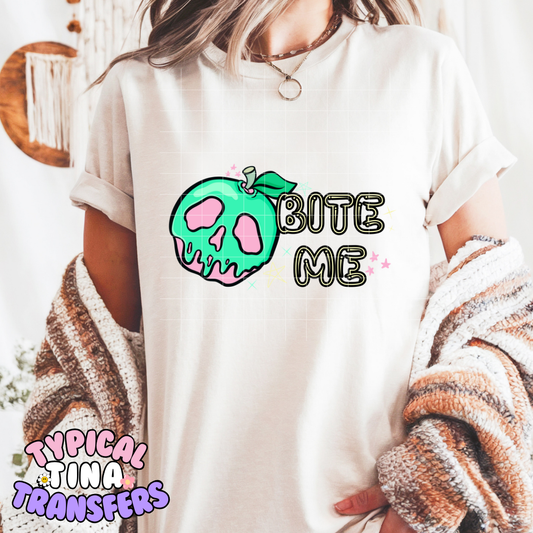 Bite Me | DTF Screen Print | POD