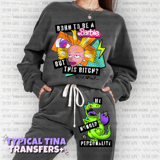 Born to be a Barb | DTF Transfers | POD