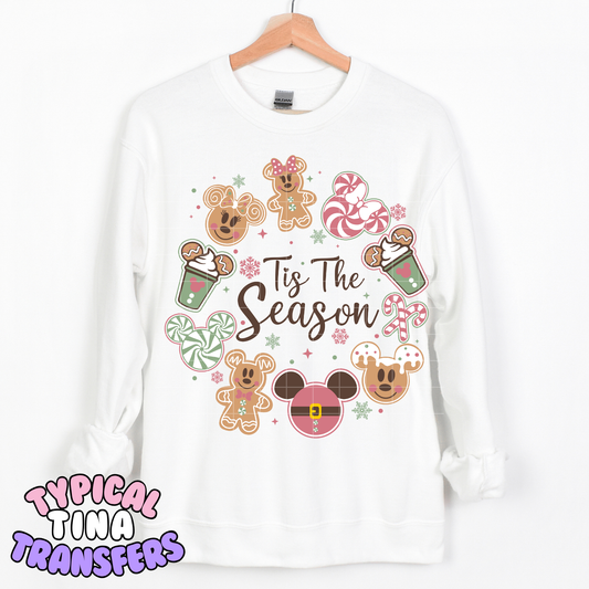 Tis the Season Magical in pink | DTF Transfer | POD