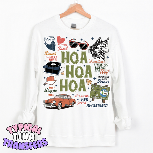 HOA Vampire Movie (60's car) | DTF Transfer | POD