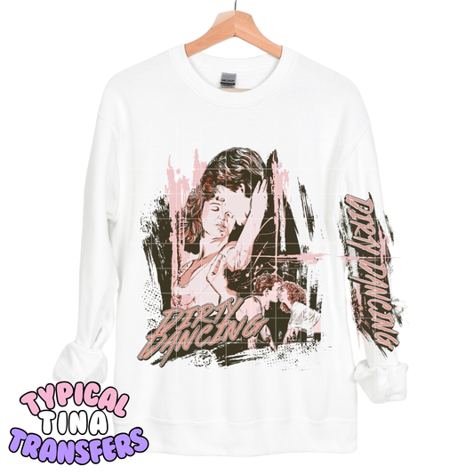 Pink and Grey Dirt Dance | DTF Transfers | POD