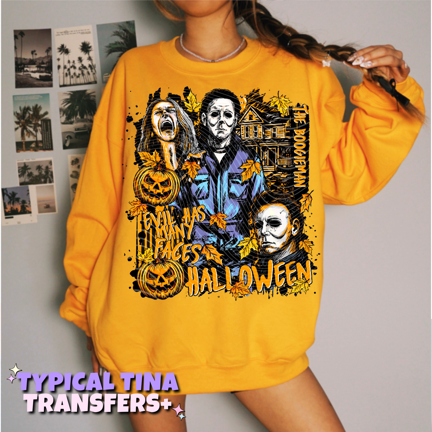 Evil has many faces | DTF Transfers | POD
