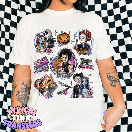 Tim Movie Mural | DTF Transfer | POD