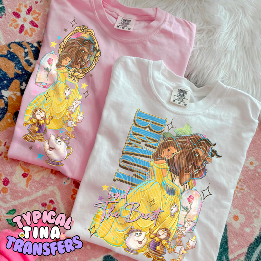 Beauty 90's color tone | DTF Screen Print | POD - choose design