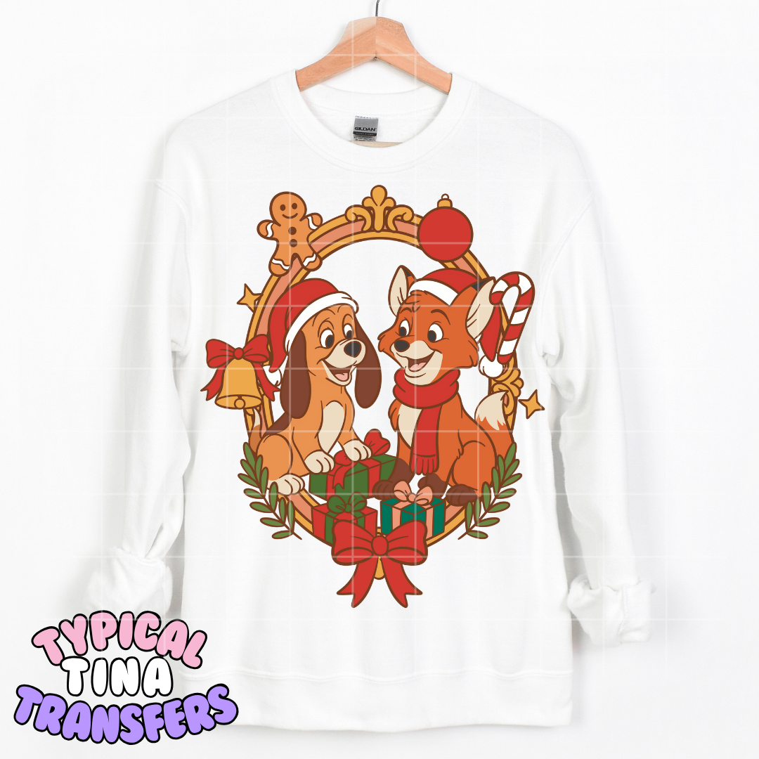 Winter Frames - Magical Characters | DTF Transfer | POD - pick design