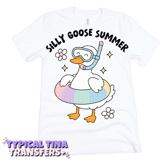 Silly Goose Summer | DTF Transfers | POD