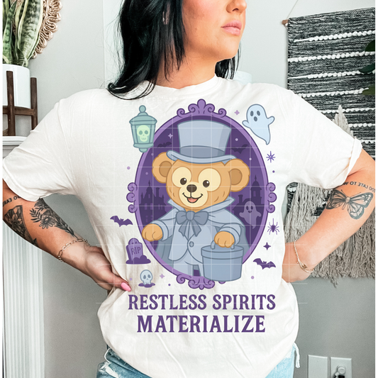Restless Spirits Duf Bear | DTF Transfer | POD