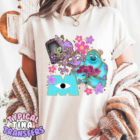 Monsters | DTF Screen Print | POD