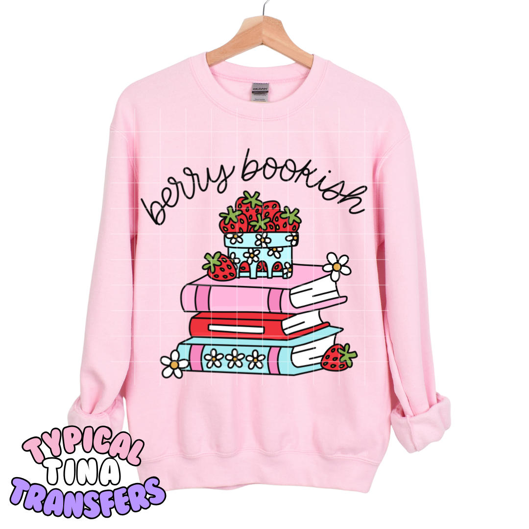 berry Bookish | DTF Transfers | POD
