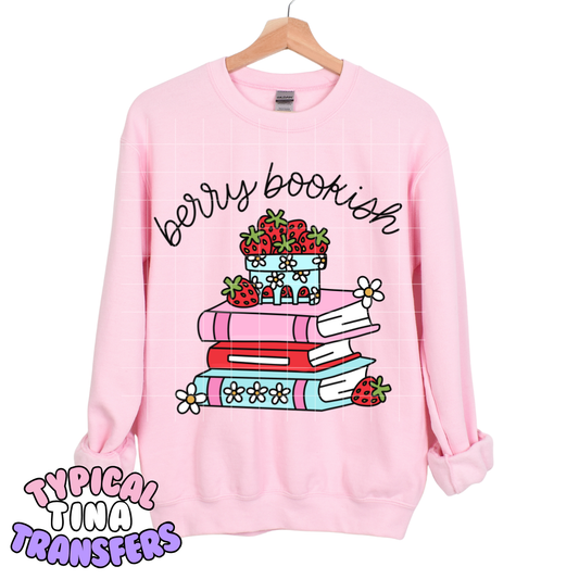 berry Bookish | DTF Transfers | POD