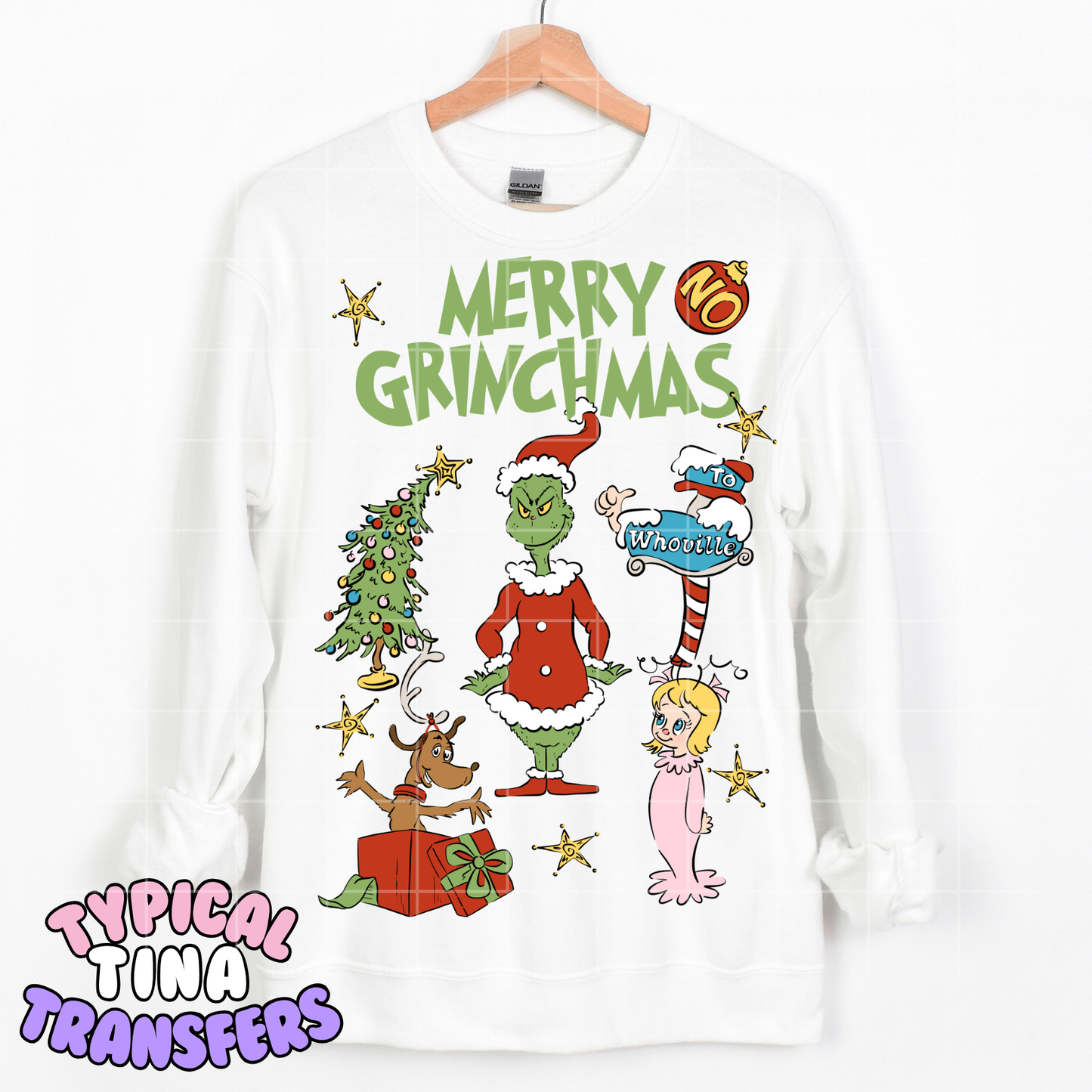 Merry Gr!nchmas (no) | DTF Transfer | POD