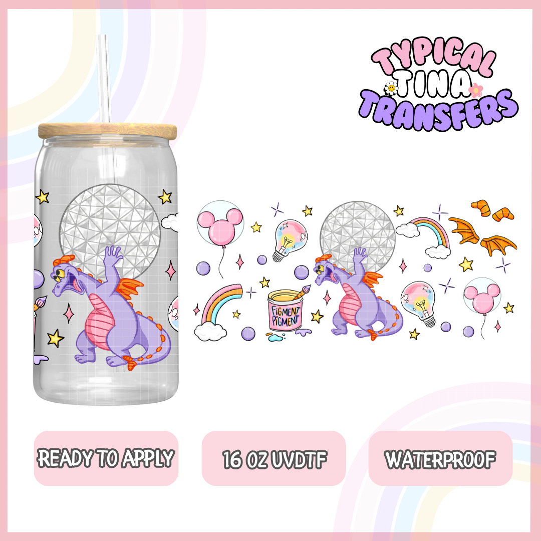 UVDTF #6107 | 16oz UVDTF Wrap | POD