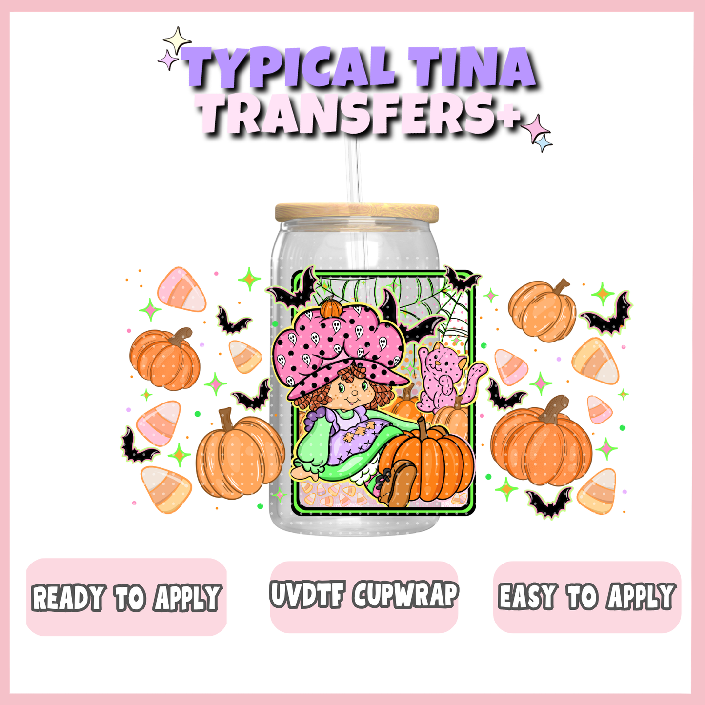 UVDTF #1422 | 16oz UVDTF Wrap | POD