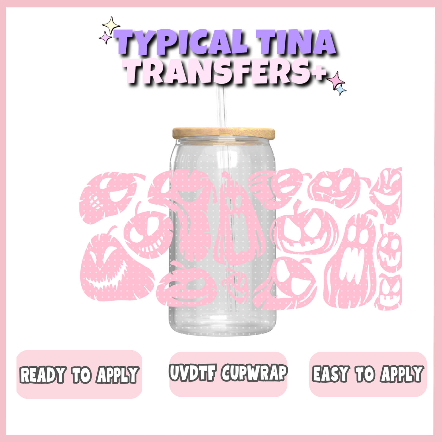 UVDTF #1433 | 16oz UVDTF Wrap | POD