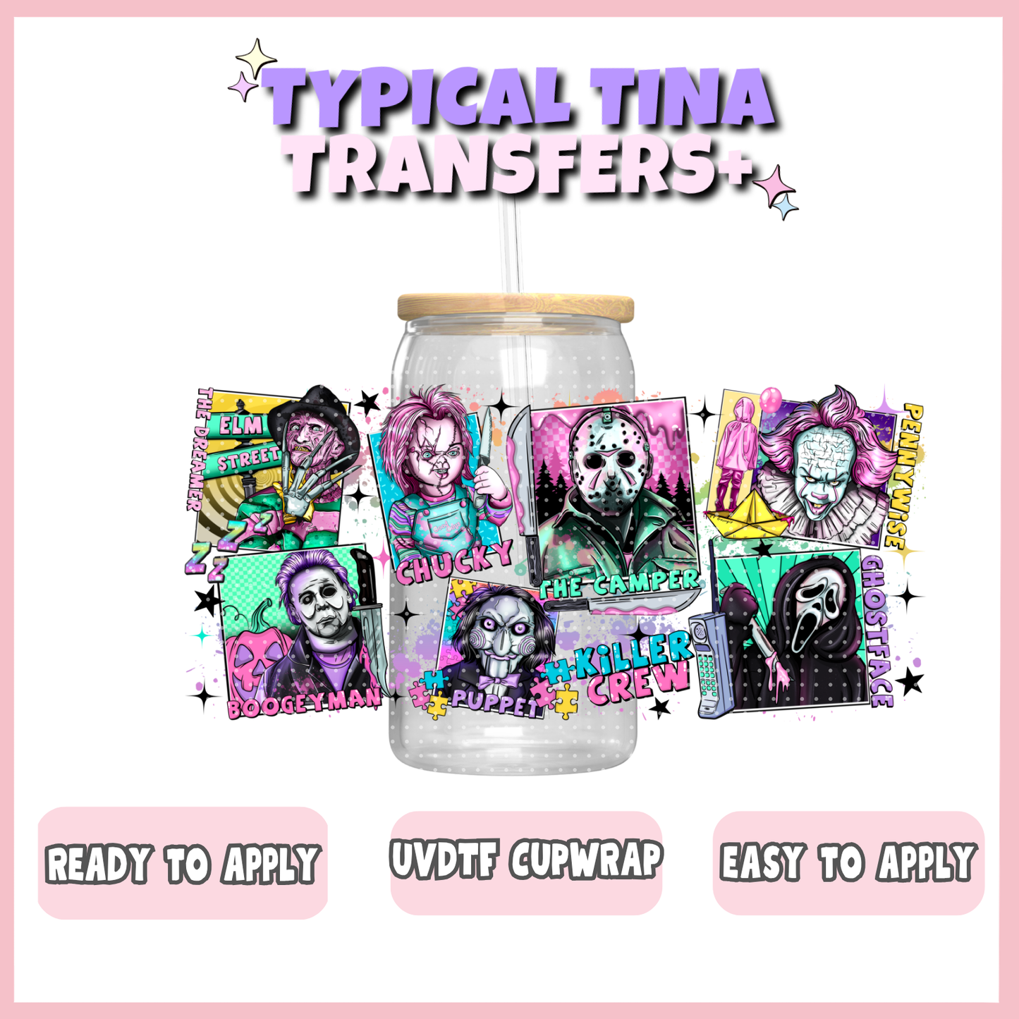 UVDTF #1515 | 16oz UVDTF Wrap | POD