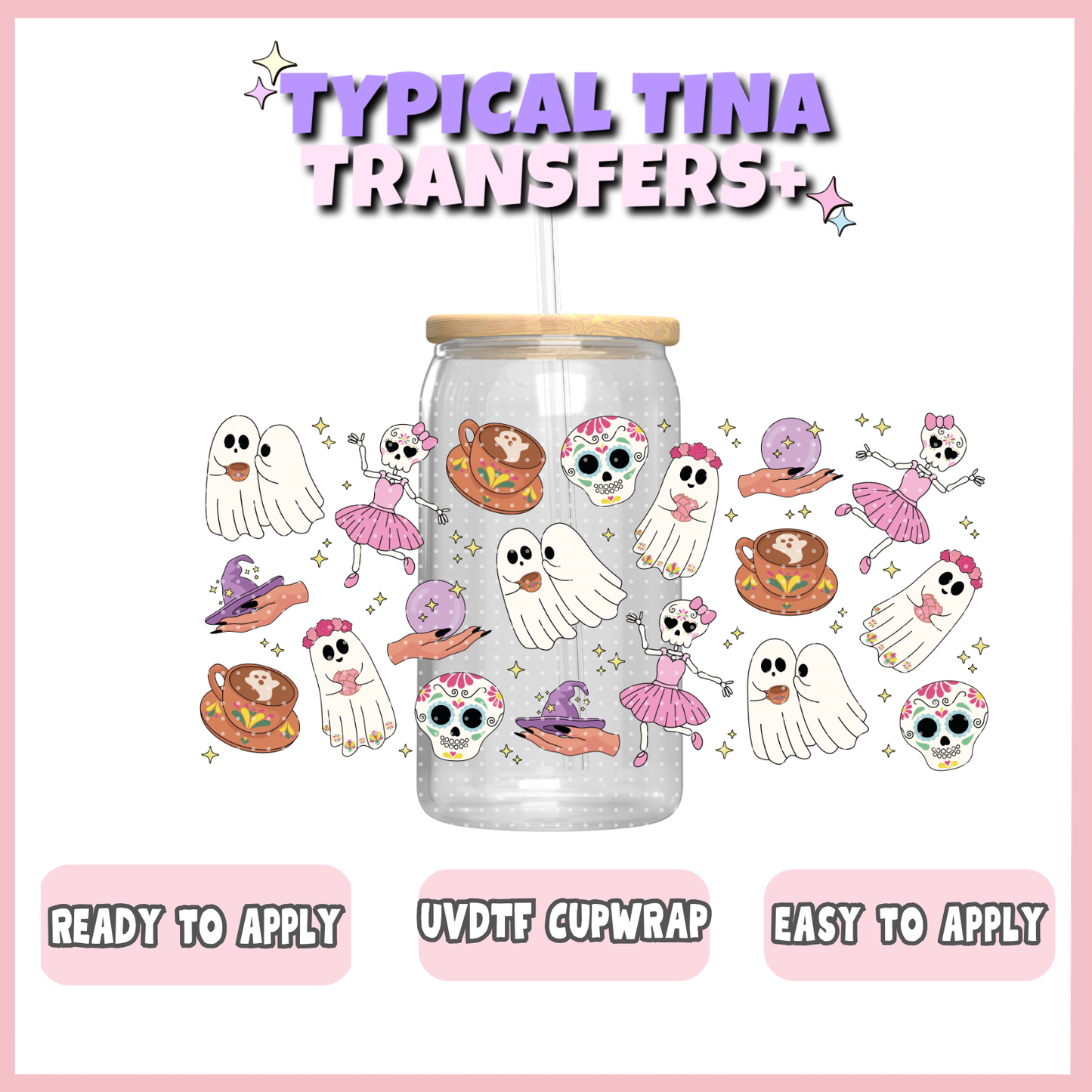 UVDTF #1520 | 16oz UVDTF Wrap | POD