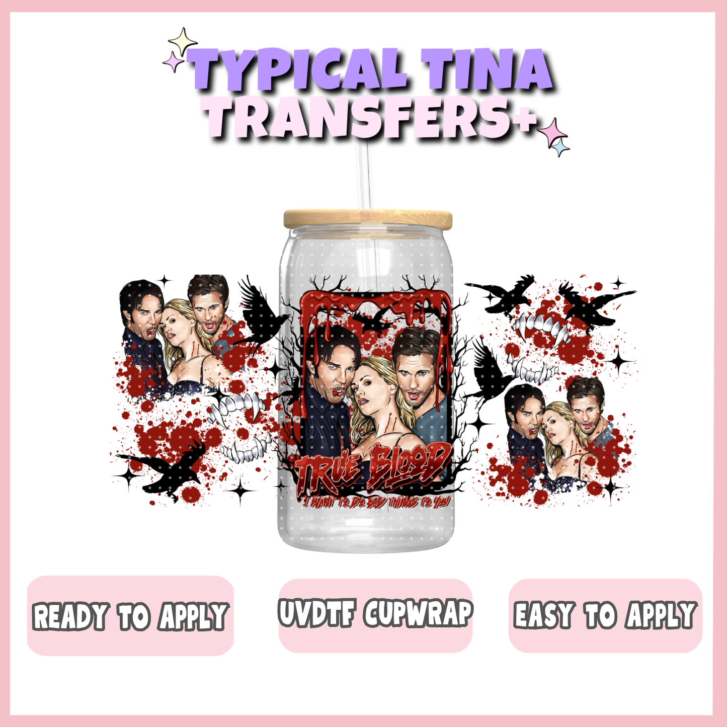 UVDTF #622 | 16oz UVDTF Wrap | POD