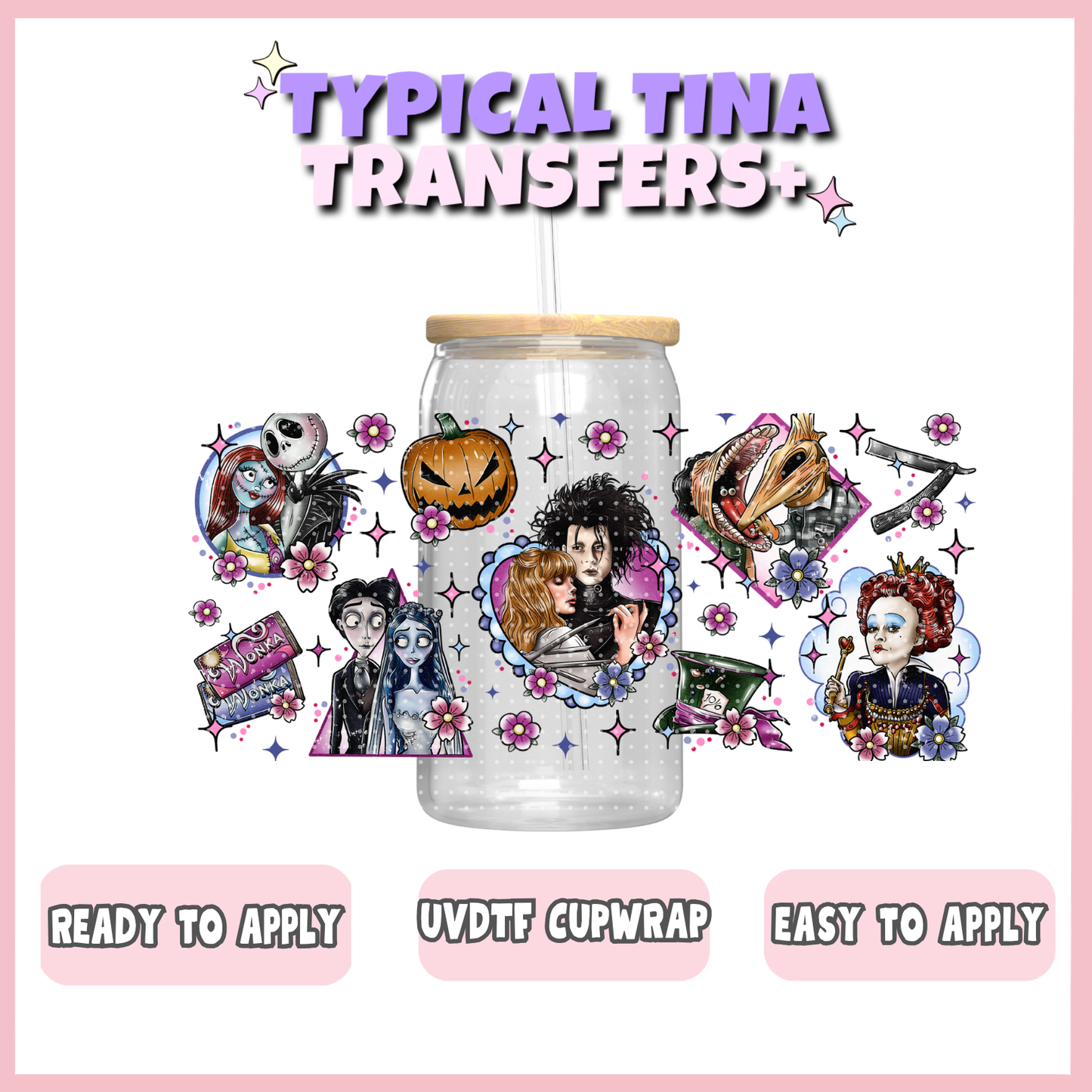 UVDTF #708 | 16oz UVDTF Wrap | POD