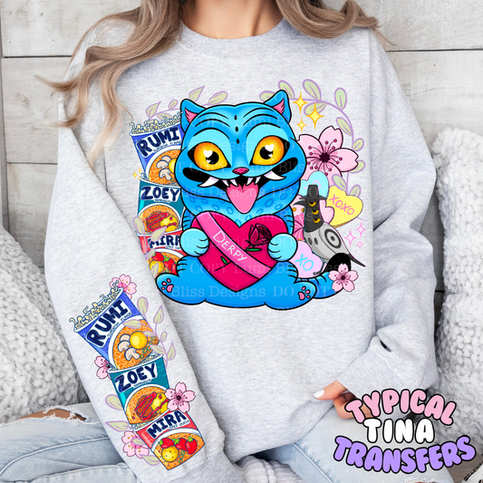 DH - Blue Cat | DTF Transfers | POD