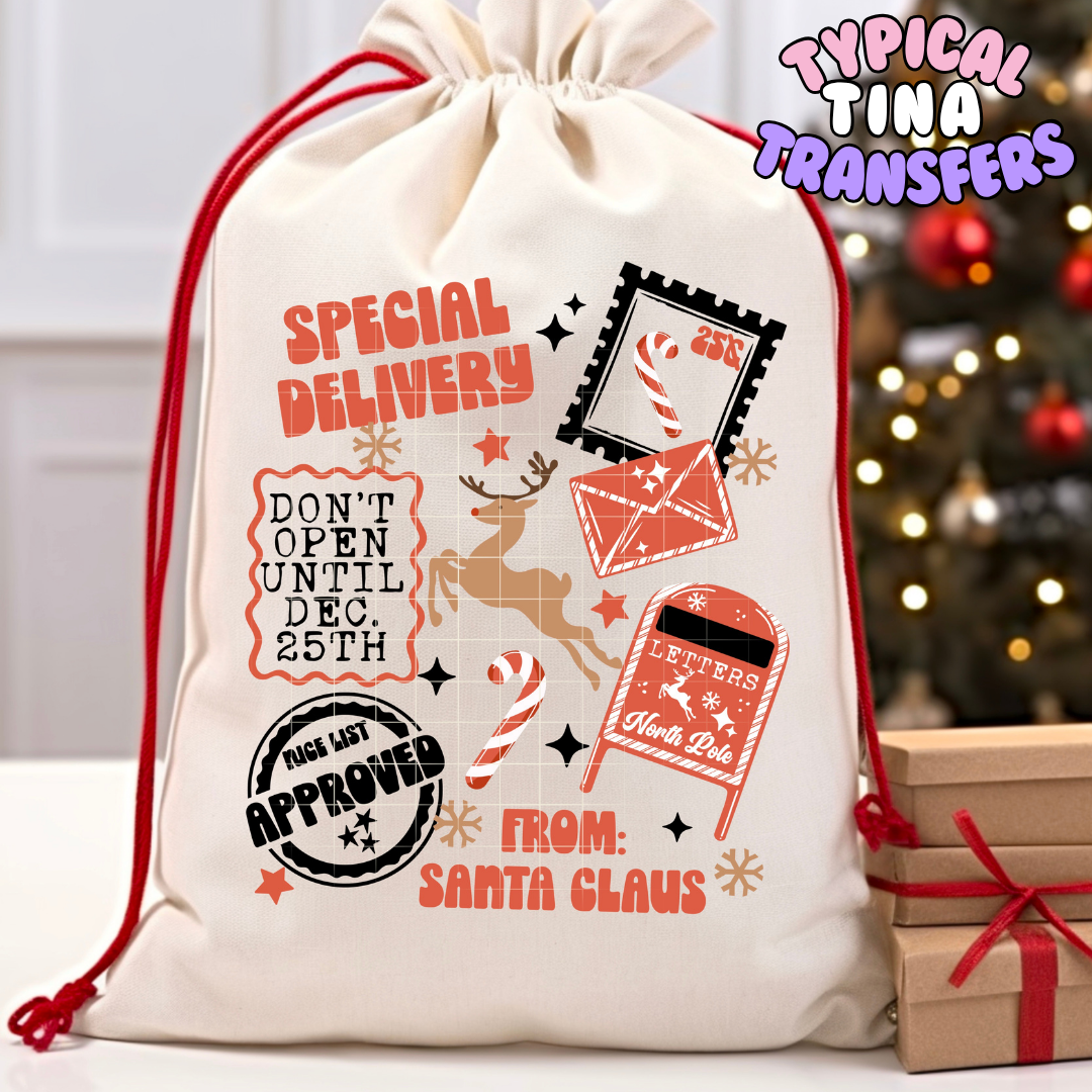 Special Deliveries mail | DTF Transfer | POD